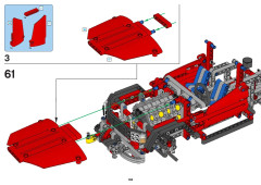 LEGO 8258 instructions page 22 – build guide